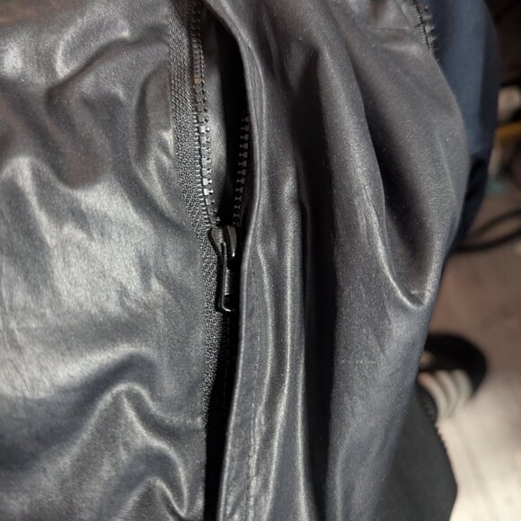 Lescon Men's Black Windbreaker Jacket Size L Lightweight Casual Regular Fit - Picture 5 of 7